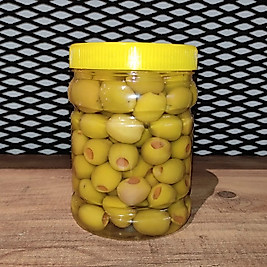 Portakal Dolgulu Yeşil Zeytin Süzme 440gr