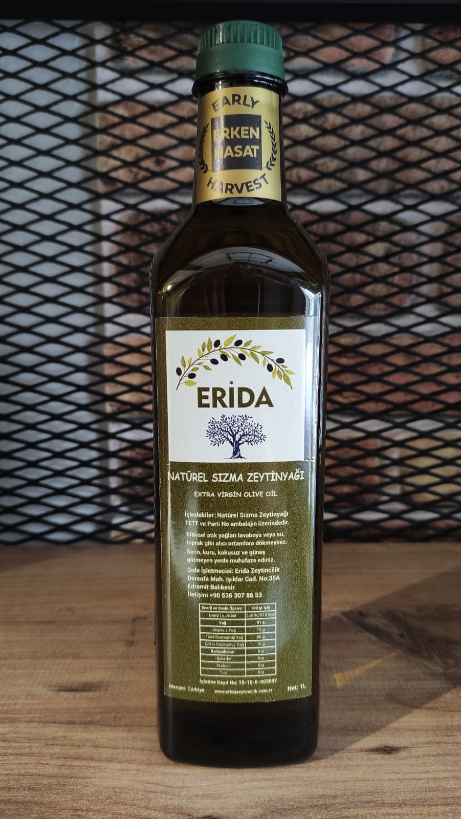 Yeni Sezon Erken Hasat Sızma Zeytinyağı 1 L